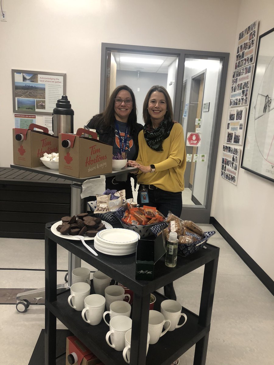 Found a special way to celebrate &amp; show appreciation to all of our teachers &amp; staff at Hugh A. Bennett &amp; Prairie Sky Kindie Team♥️ So grateful for our HAB family!