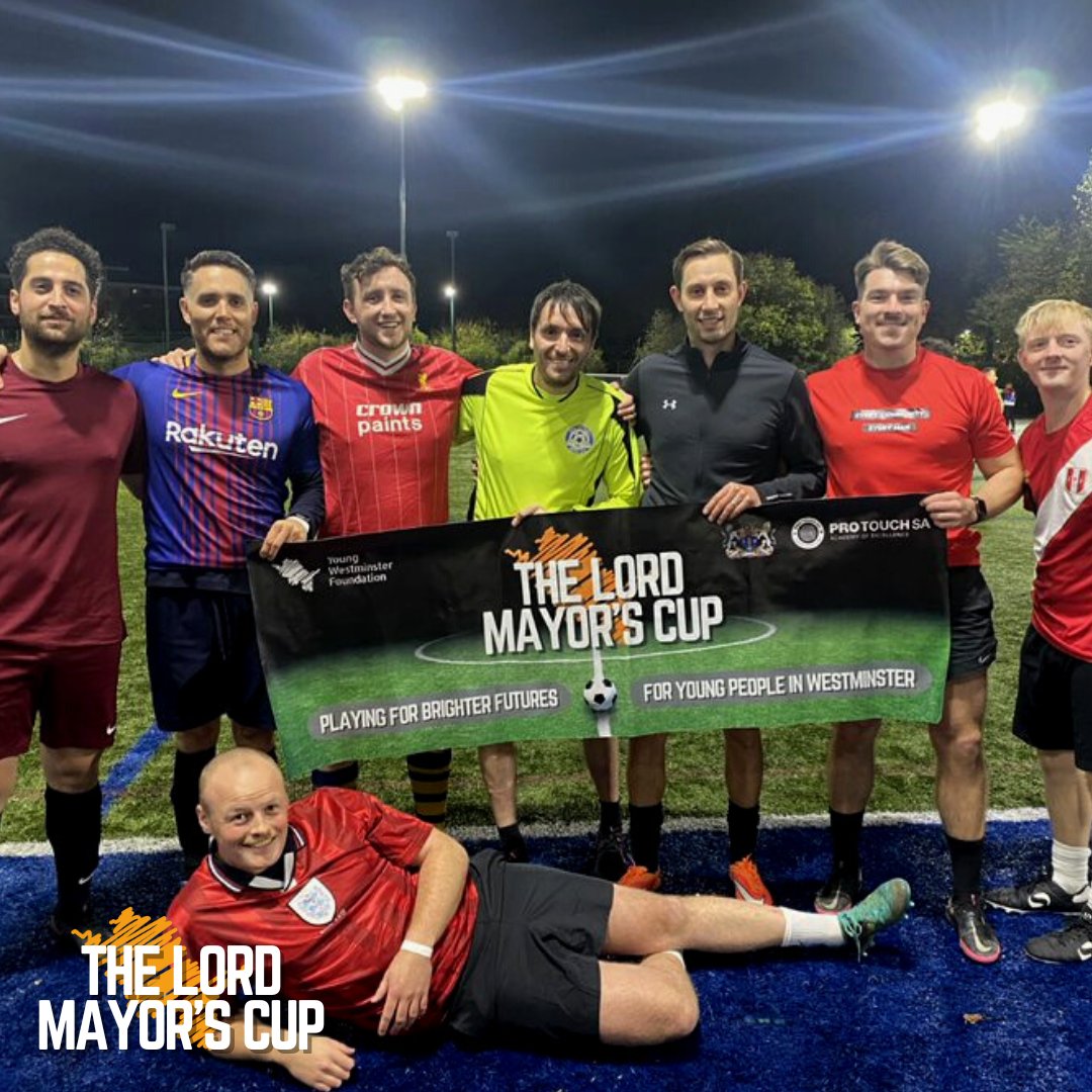 YoungWestminstr's tweet photo. Thank you to all the teams and supporters who joined us for the #LordMayorsCup!

Players from businesses &amp; community orgs took to the pitches yesterday, to raise money for local young people.

Look out for more details of the finals, to be played in the new year... 

@protouchsa https://t.co/UraPXz2WmM