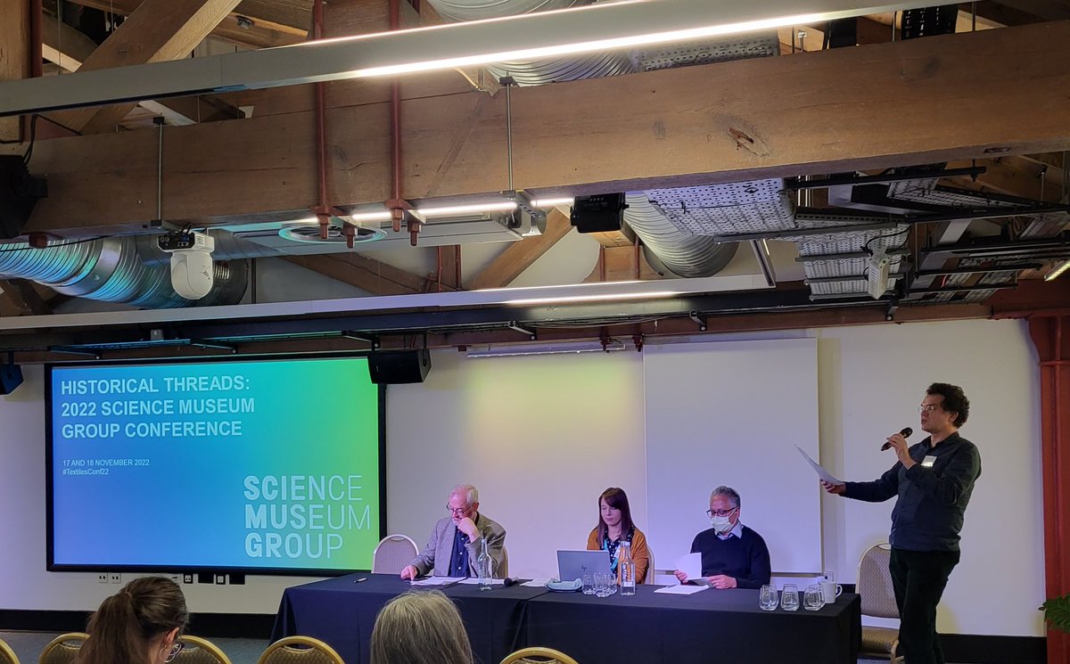 ArchaeoMuse's tweet photo. Plenary session #TextilesConf22 @sim_manchester 
Nearly the end of two fantastic days of discussion and shared ideas, and showing lots of opportunity to develop Textile narratives further and bring them into the global perspective. Thank you everyone who supported the conference! https://t.co/gkUrDrhI5g