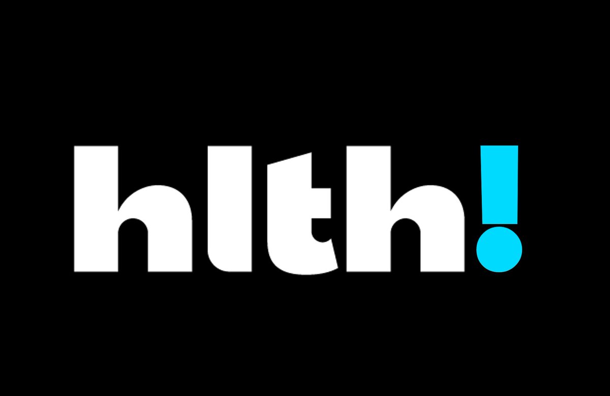 Top story: @RasuShrestha: 'You know how HLTH has that blue dot at the end of its logo? 

I'd petition for it to now be an exclamation mark! 

Kudos to @jonathanweiner @jody_tropeano @leaderofthepack @richscarfo @oakhcft… , see more tweetedtimes.com/YourMindCanHea…