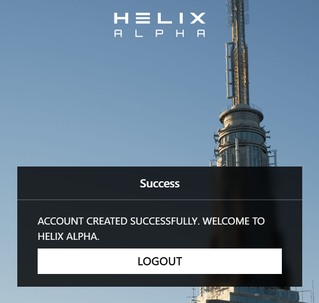 JaitnerThomas's tweet photo. @HELIX_Metaverse Registration successful. LFG https://t.co/RFnhFOBfL9