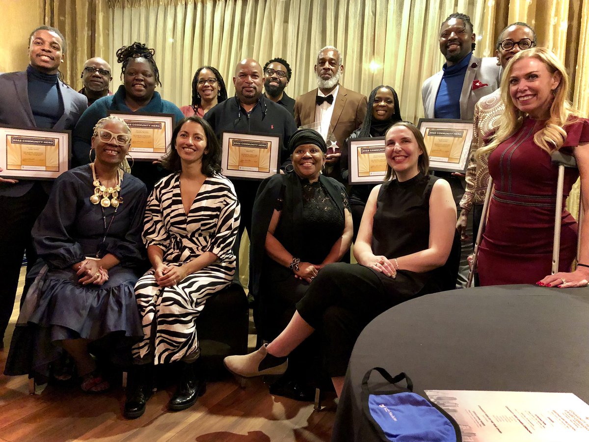 DayOneNotDayTwo (@dayonenotdaytwo) on Twitter photo Honored To Be A Recipient of The <a href="/PennMedicine/">Penn Medicine</a> Community Hero Award. I Am Extremely Grateful To Be In Community With So Many Amazing People Doing World Changing Work ✊🏾
<a href="/SheilaShowPHL/">Sheila Hess</a> <a href="/Penn_DFMCH/">Penn Family Medicine & Community Health</a> Honored To Be A Recipient of The <a href="/PennMedicine/">Penn Medicine</a> Community Hero Award. I Am Extremely Grateful To Be In Community With So Many Amazing People Doing World Changing Work ✊🏾
<a href="/SheilaShowPHL/">Sheila Hess</a> <a href="/Penn_DFMCH/">Penn Family Medicine & Community Health</a>