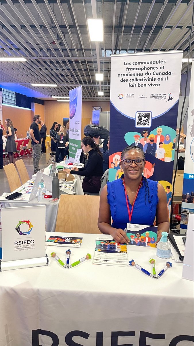 rsifeo's tweet photo. Le RSIFEO est fier de  participer à  @DestCan  qui aura lieu du 17 au 19 novembre à #paris ; du 22 au 23 novembre à #rabat  et du 28 au 30 novembre en ligne.
Notre collègue, @eelyse1  agente de liaison CFA Hawkesbury est présente au Forum. #DestCan2022 
@FCFAimmigration https://t.co/TayO1S72iW