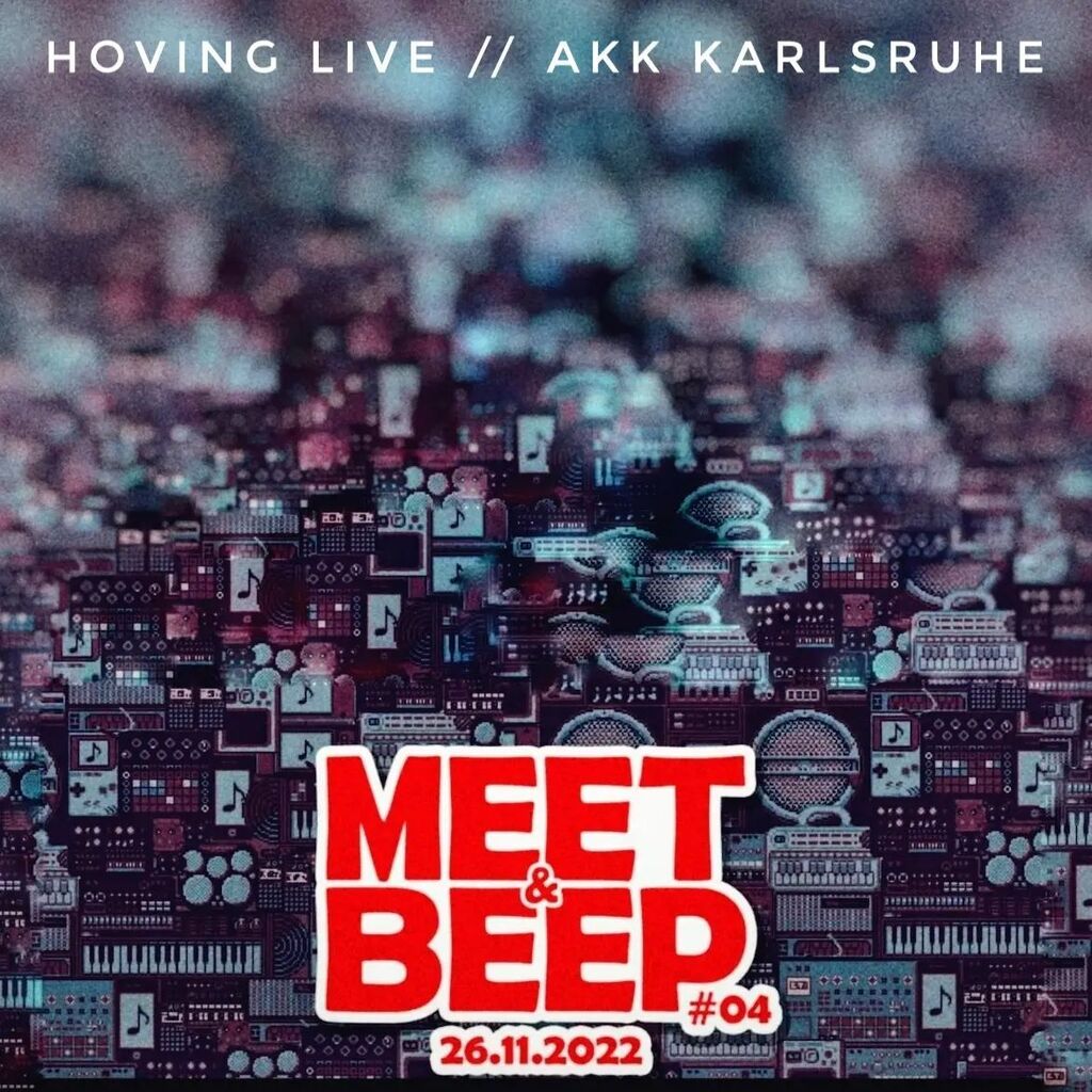 Nächsten Samstagabend (26. November) 😶‍🌫️
HOVING LIVE // Meet &amp; Beep 4 <a href="/AKK/">A. Kramp-Karrenbauer</a> Karlsruhe
Courtesy of <a href="/aabatterymusic/">The AA Batteries</a> &amp; <a href="/altesstadion/">AKK - Arbeitskreis Kultur und Kommunikation</a>

Photography by <a href="/laniakea/">LaniAkea</a>.1 &amp; @shocaine_ instagr.am/p/ClG7aWxrNYy/
