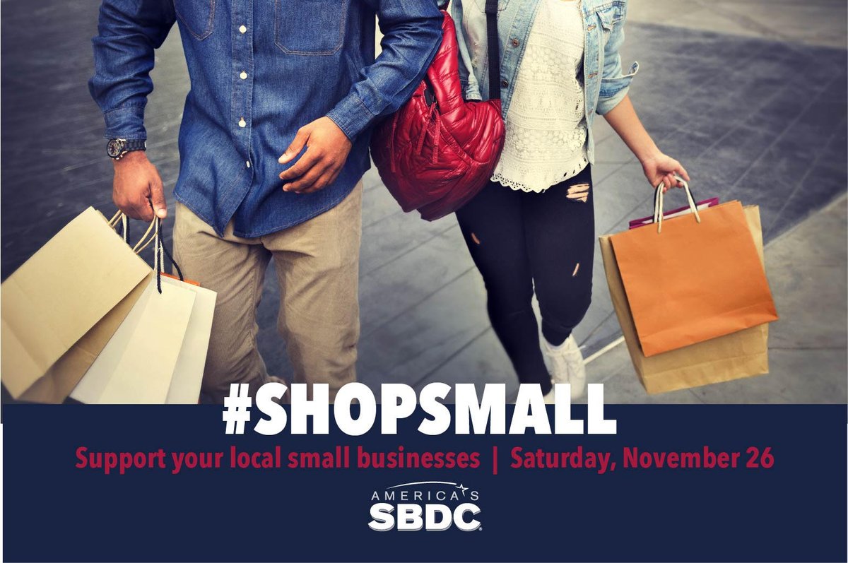 Please consider supporting your local #smallbusinessses and #shopsmall this holiday season, especially on Saturday, November 26th!