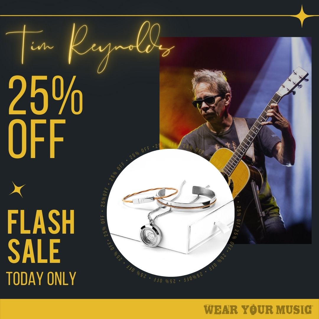 FLASH SALE: Today ONLY save 25% on all guitar string memorabilia made from strings used and donated by me, #TimReynolds.😎🕊️ Profits to @ACLU_nationwide @ACLU Only available at @WearYourMusic: bit.ly/3D9WU5i