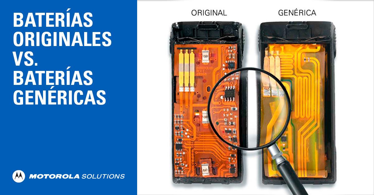 Nuestras baterías originales te ofrecen mayor capacidad de carga, tiempos de conversación más extensos, garantía y soporte técnico para cubrir tus exigencias. ¡Extiende la vida útil de tus equipos con las baterías originales de #MotorolaSolutions! stwb.co/perzeze