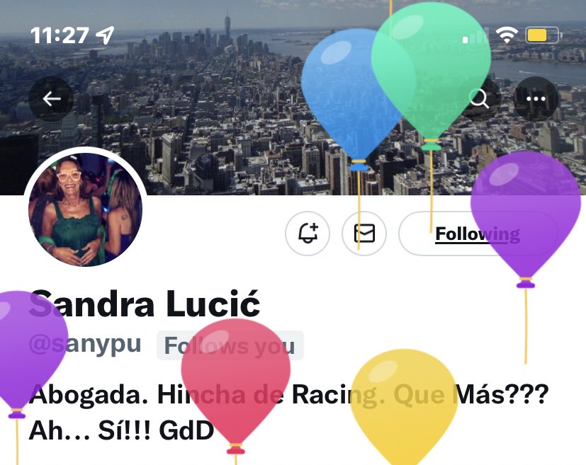 Happy B-Day Querida Amiguita <a href="/sanypu/">Sandra Lucić</a> 
Los mejores deseos!!!! (Uno seria encontrarnos de nuevo por acá) <a href="/Ro_trompeta/">Rosario 🌺</a> <a href="/dantequintana/">DANTE®</a> no se olviden de saludar a Sany