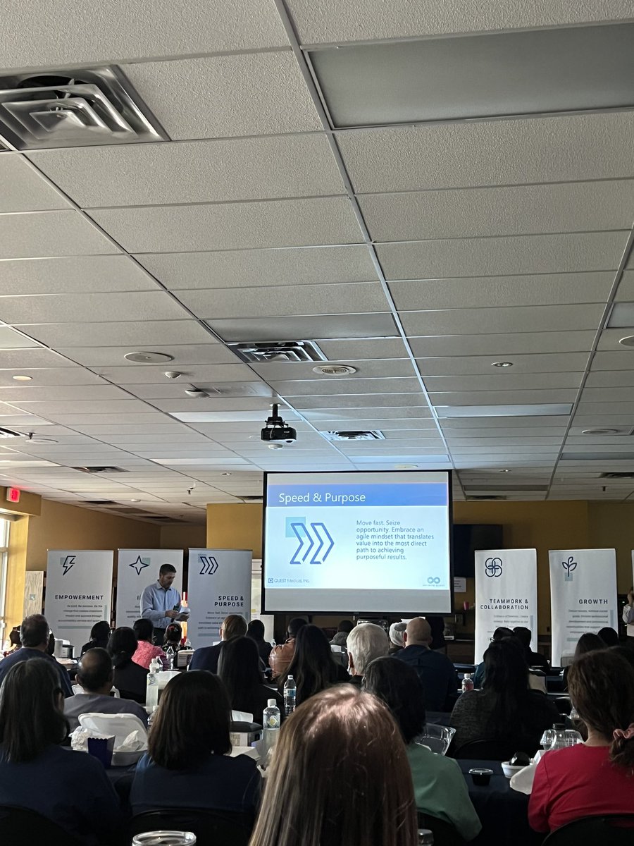 quest_med's tweet photo. Yesterday, we held an all-employee meeting and awarded some incredible individuals. As we introduce our new core beliefs, we look
forward to the next couple of years with great excitement.

Learn more: https://t.co/SZTqzGV2wP

#joinquest https://t.co/2WehtHeb0F