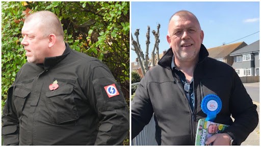 Tory Councillor Andy Weatherhead: ‘I completely agree that the optics of these pictures is poor.’

The pictures: