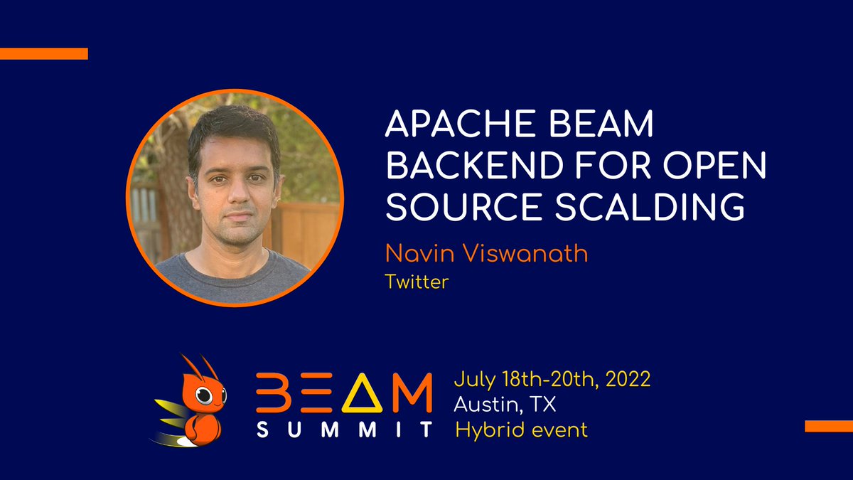 In this talk, @navinvishy shows how this backend expresses the various computations in Scalding as PTransforms in #Beam and how to run Scalding pipelines on Beam in the cloud with near zero code changes. Take a look here 👉 bit.ly/3qRf1Hp
