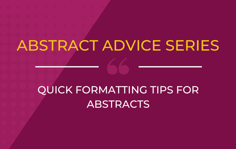 DDWMeeting's tweet photo. Need help formatting your abstract for #DDW2023? @JultonTomanguil has you covered with tips like:

⭐Avoid writing the title as a question.
⭐The Methods section should describe the process that you used to arrive at the results.

Read the rest: https://t.co/RfDsE2rMHX https://t.co/FJbnBGHtXB