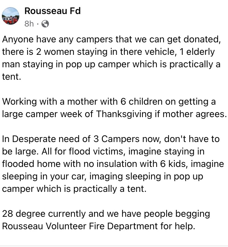 HDAHOME1's tweet photo. This post was made last night - nearly 4 months after the flood. We are building homes for flood survivors in Rousseau (Breathitt Co.), but folks, always keep in mind the staggering level of need here in East KY! We need you. Don’t forget us. #housingcantwait #kentuckyflood https://t.co/TdKJ6rJndU