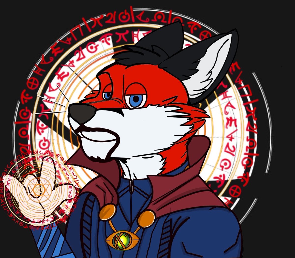 Everyone meet Dr Zepper Strange ! Made by <a href="/ZeppersFoxClub/">Zeppers Fox Club</a>  i love it soo dope !