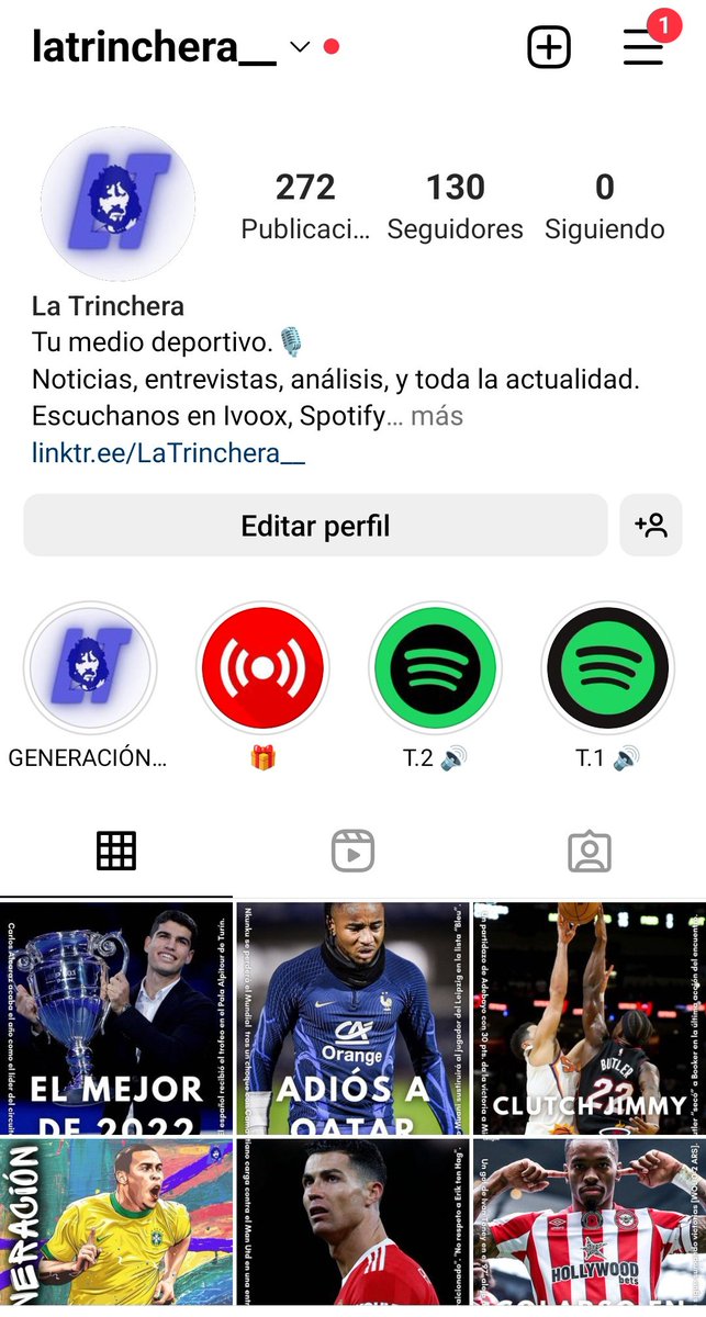 LaTrinchera__'s tweet photo. 🙃⬇️ Es un buen momento para decir que nos podéis seguir en nuestra cuenta de Instagram: @LaTrinchera__ ¡Adelante, que un click no cuesta nada! 
https://t.co/ebL2fvUcvF https://t.co/bueMLY5xzu