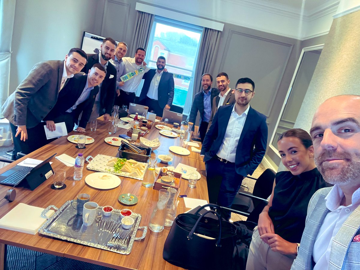 A day of fantastic #BranchManager forecasts with the legends of U32 #HappyBirthdayJoe