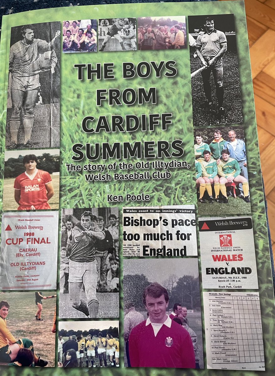 I am delighted to announce that my book on Welsh Baseball ‘The Boys From Cardiff Summers- The story of Old Illtydian Welsh Baseball Club’ will be published shortly.

Book launch date &amp; venue details to follow. 

#welshbaseball

<a href="/OIRFC1928/">Old Illtydians RFC</a> <a href="/WelshBaseball/">Welsh Baseball</a> <a href="/baseballwales/">Welsh Baseball</a> <a href="/dbish09/">The Bish 09</a>