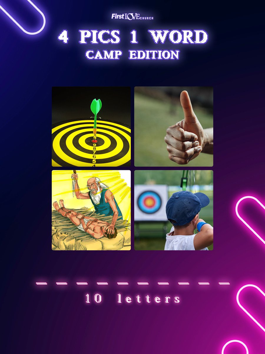 FirstLoveCenter's tweet photo. Let's see what you've got!
How many can you guess correctly?

Tag a friend to help you if you get stuck

#Games #Camps #firstlovechurch https://t.co/q5OMG8G9fQ