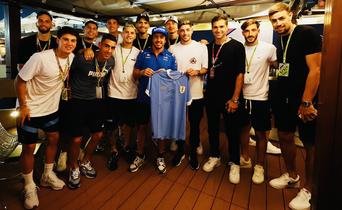 Uruguay y Fernando Alonso. 

El Plan.