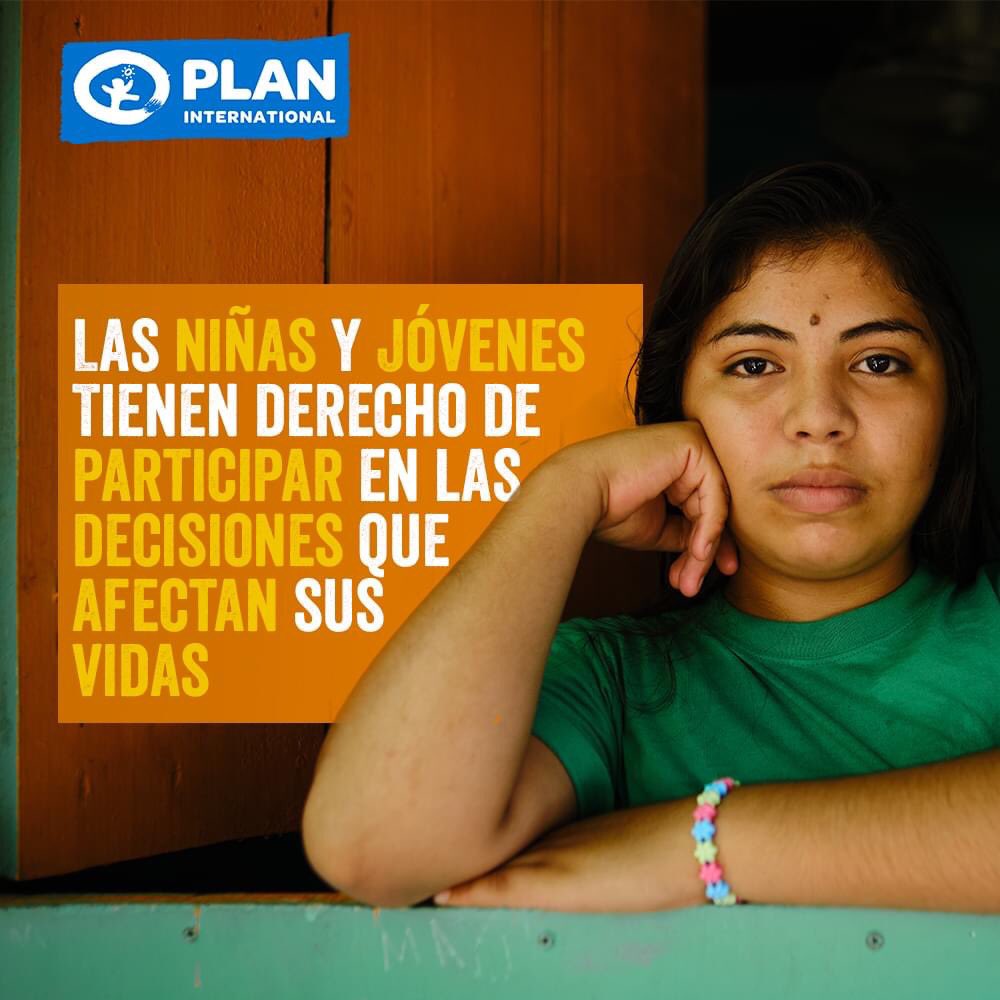 Plan_MX's tweet photo. Las niñas y las jóvenes enfrentan barreras discriminatorias que las limitan a ser líderes y ejercer su voz.
#PlanMX https://t.co/M49pjBOqDQ