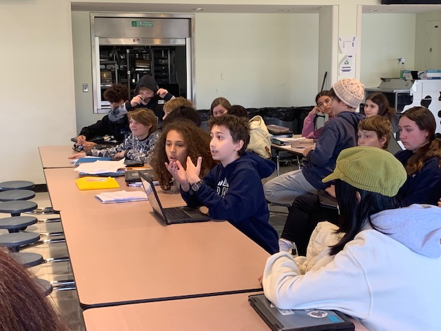 WVMSDragons's tweet photo. The 7B Humanities block spent the morning demonstrating our socratic skills by discussing and debating current events #WVMS #LMSD #Interdisciplinarylearning #proveyourpoint #LMSDBuildingBelonging https://t.co/BSNBhqNOgr