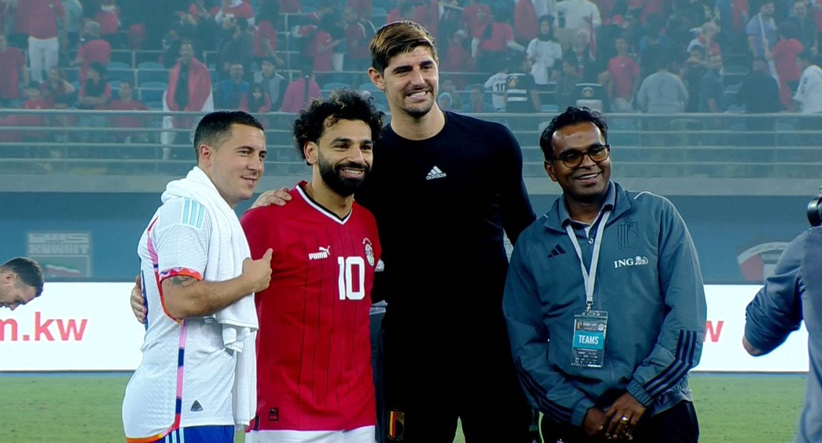 محبوب الجميع وفخر مصر. 👑🇪🇬

#مصر_بلجيكا