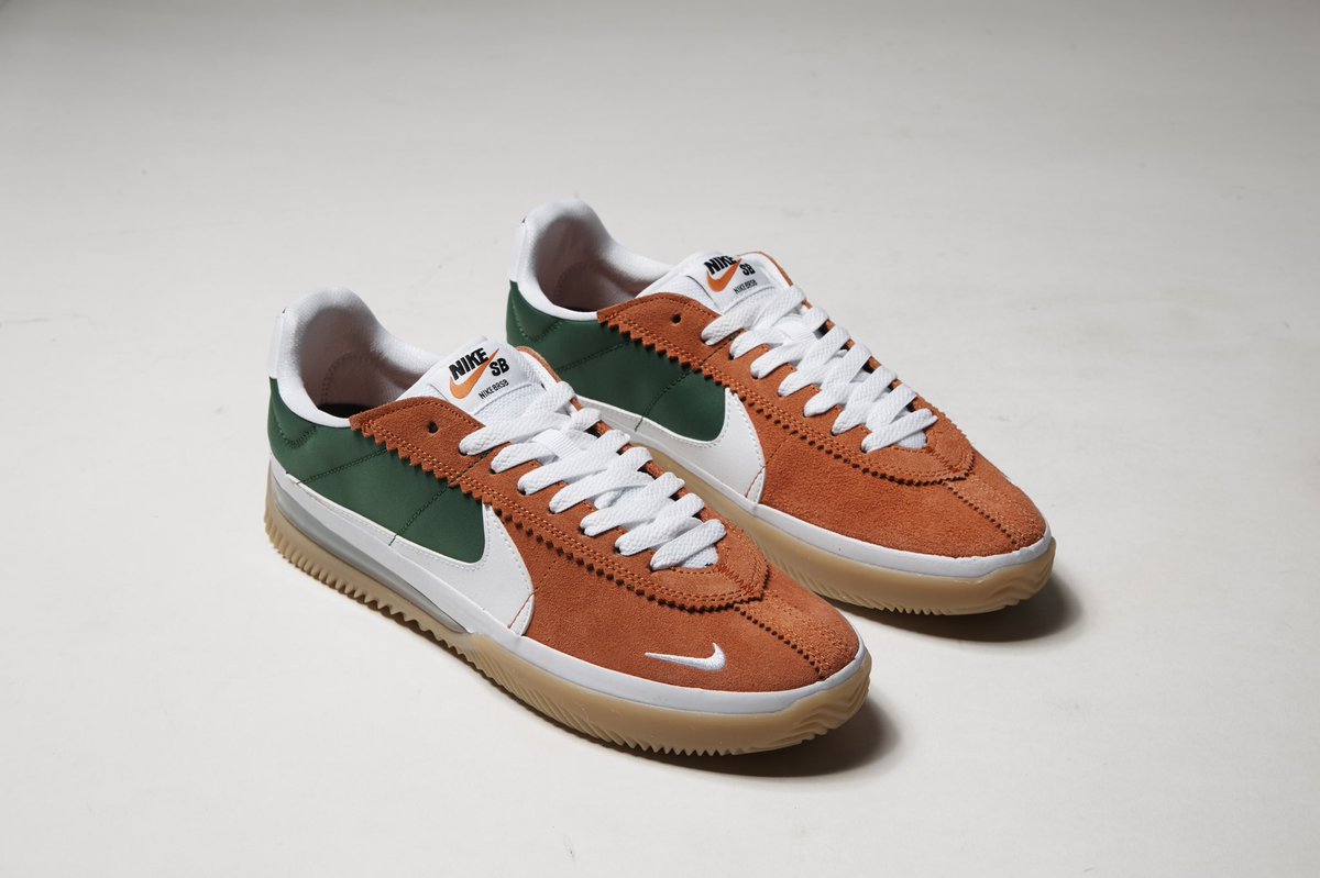 The evolution… <a href="/nikesb/">NIKE SB</a> BRSB, a skate shoe that is a 2nd cousin of the original Cortez is available now at CCS.com.