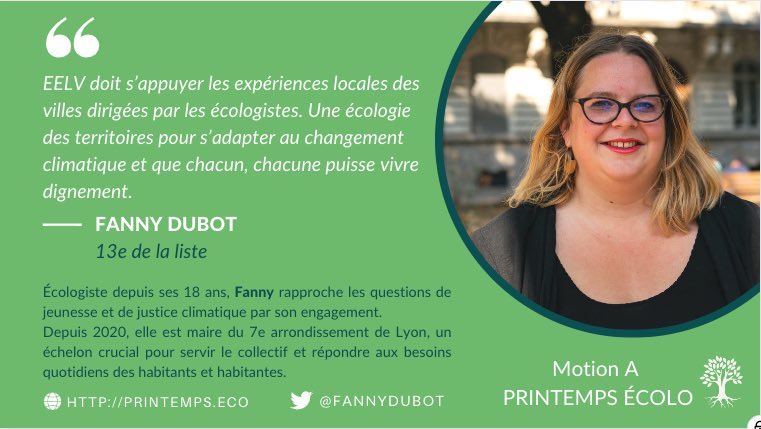 Printemps_ecolo's tweet photo. Porte-bonheur 🍀 notre numéro 13 est @FannyDubot maire du 7e arrondissement de Lyon.
Avez-vous remarqué que le second centre est généralement un peu plus rapide que le premier ? C’est parce qu’elle doit faire la transition (avec les ailiers).
#monamilerugby #CongrèsEELV https://t.co/Vk8XAZhi3F