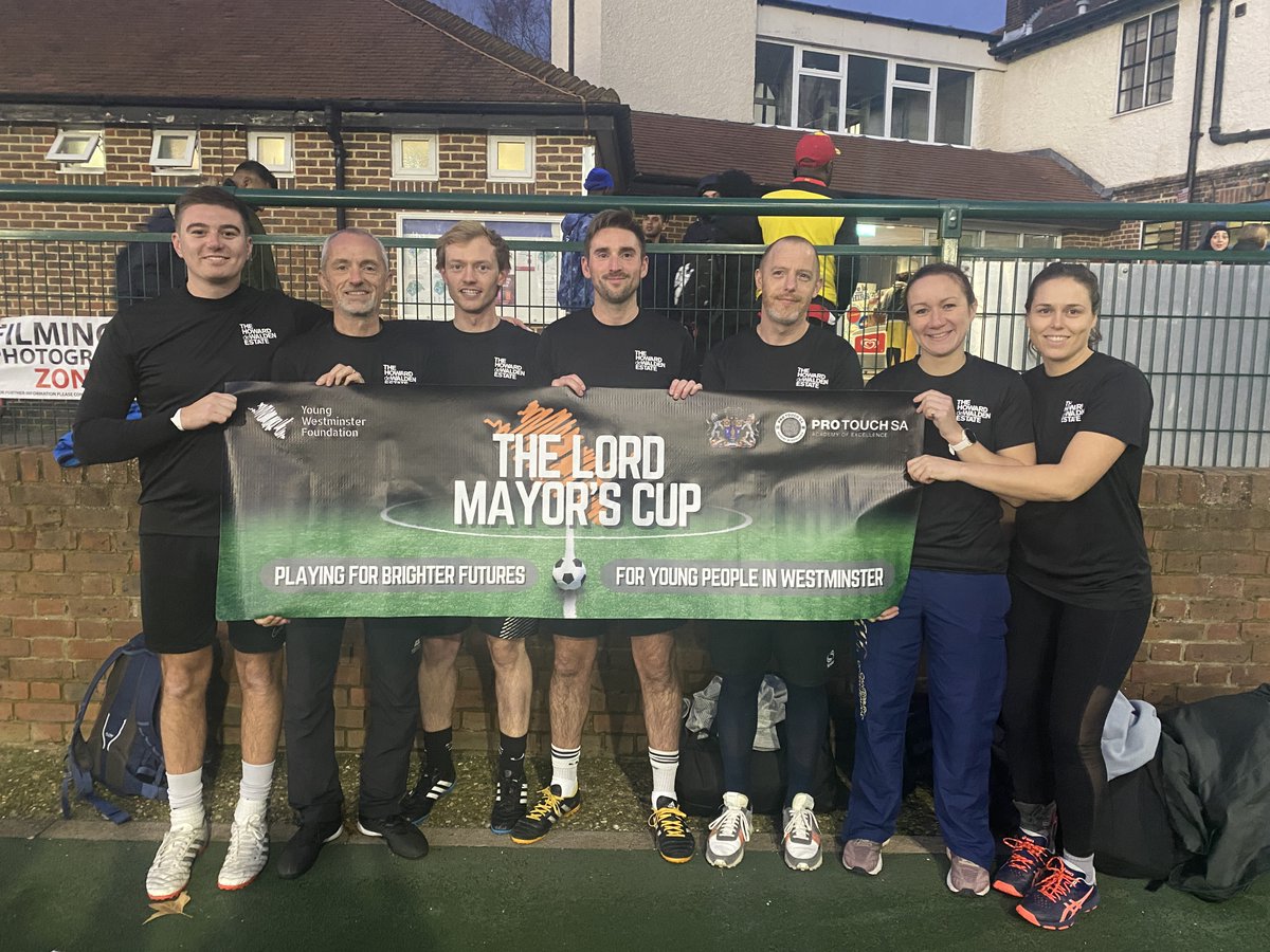 LM_Westminster's tweet photo. Thank you to everyone who took part in the first ever #LordMayorsCup ⚽️

Yesterday was all about raising funds for @YoungWestminstr and connecting young people with Westminster organisations. 

More details for the Cup and Plate finals will be released soon.🏆 https://t.co/ztinm9WEDg