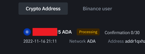 It has been almost 2 days since I asked for a withdrawal. Should I be worried that Binance is insolvent as FTX? You answer me CZ. Two support tickets opened with no resolution so far. ADA blockchain keeps working fine. <a href="/cz_binance/">CZ 🔶 BNB</a> <a href="/binance/">Binance</a> <a href="/nytimes/">The New York Times</a> <a href="/CNNBusiness/">CNN Business</a> <a href="/IOHK_Charles/">Charles Hoskinson</a>