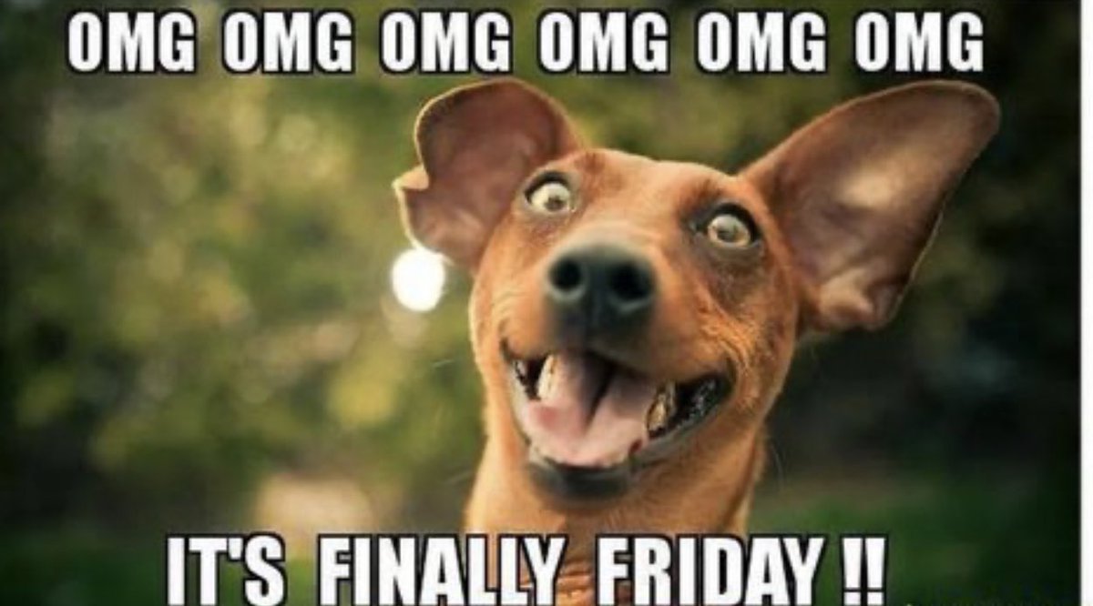 That Friday feeling!