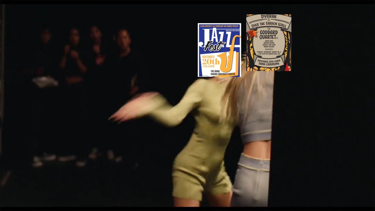 ClarkUVPA's tweet photo. Jazz Fest and Goddard Quartet fighting for audience members on Sunday: https://t.co/8PoUGW0Ltu