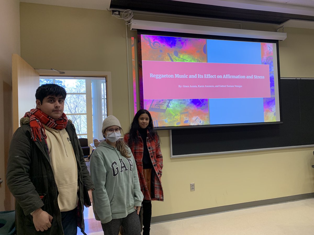 Awesome presentation by students today on their research proposals! Great day!!