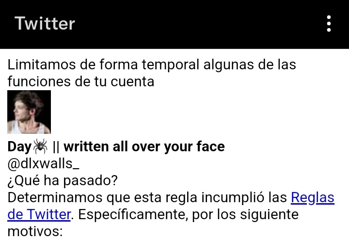 dlvsfitf's tweet photo. Amigas, Twitter no soportó y me dieron limit en la cuenta principal así que volví a esta cuenta (de la cual ya me había mudado) Den rt pls<3 https://t.co/ADflRG602B