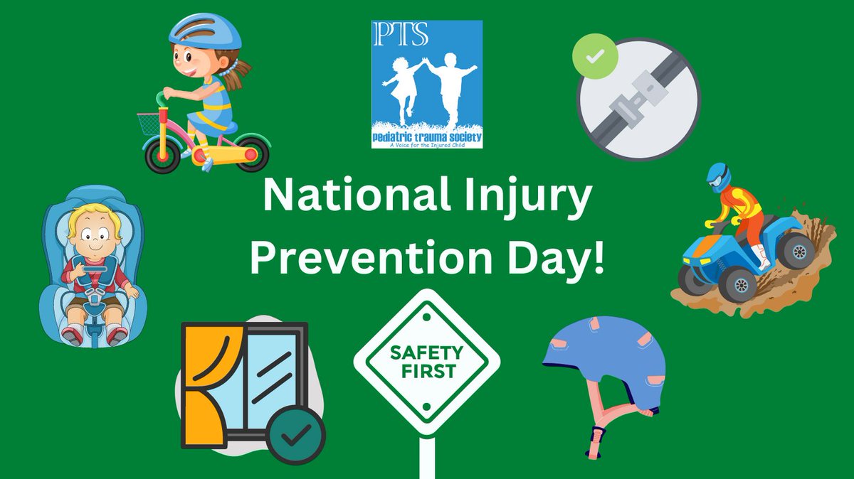 For #NationalInjuryPreventionDay #beinjuryfree take time to learn & share new injury prevention topics like #HelmetSafety #SafeStorage #WinterSafety or #FallPrevention.  Small changes go a long way toward keeping children safe. Join @InjuryFreeKids for a Twitter Chat at 1pm EST