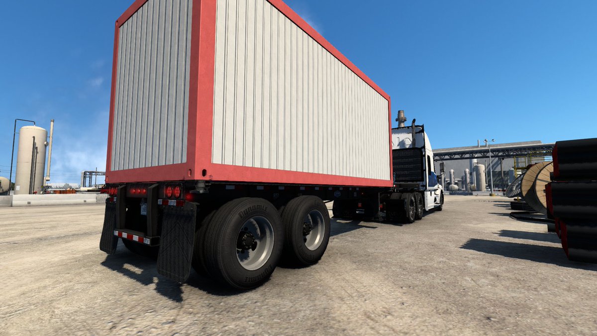 leyvismovicgame's tweet photo. Good Evening! Let's go with another delivery #CruisingTexas (4/15 🚛). @SCSsoftware 

#AmericanTruckSimulator #ATS #BestCommunityEver https://t.co/nfRQ9dmpIt