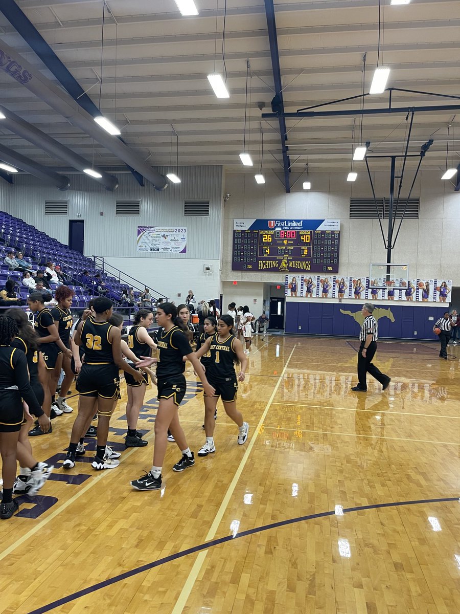 East Central up 14 heading into the 4th. #HCC22