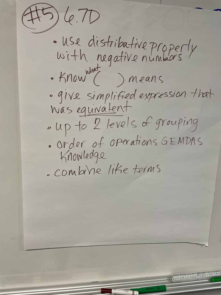 RainaScruggs's tweet image. First DDI Conferences ✅ We charted what students should know/be able to do to show mastery, examined student samples to find trending gaps, &amp;amp; planned a guided discourse reteach for after the break! #MathPLC #DataDrivenInstruction 👏🏽