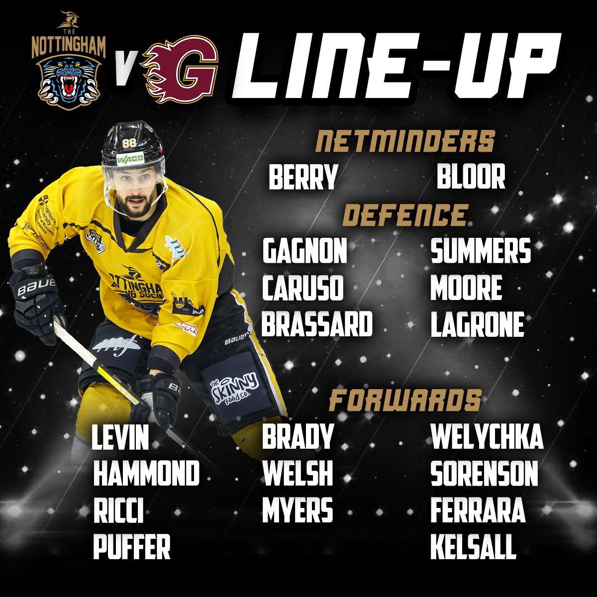 Line-up for tonight's game😼
@ACB_47 📸

See you soon! 🎟️ bit.ly/3CR4IYx