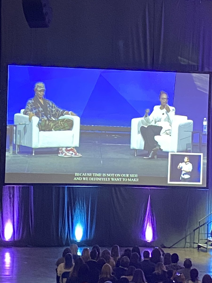 Nic Stone in all her gloriousness! #NCTE22 #Self Love #perfection