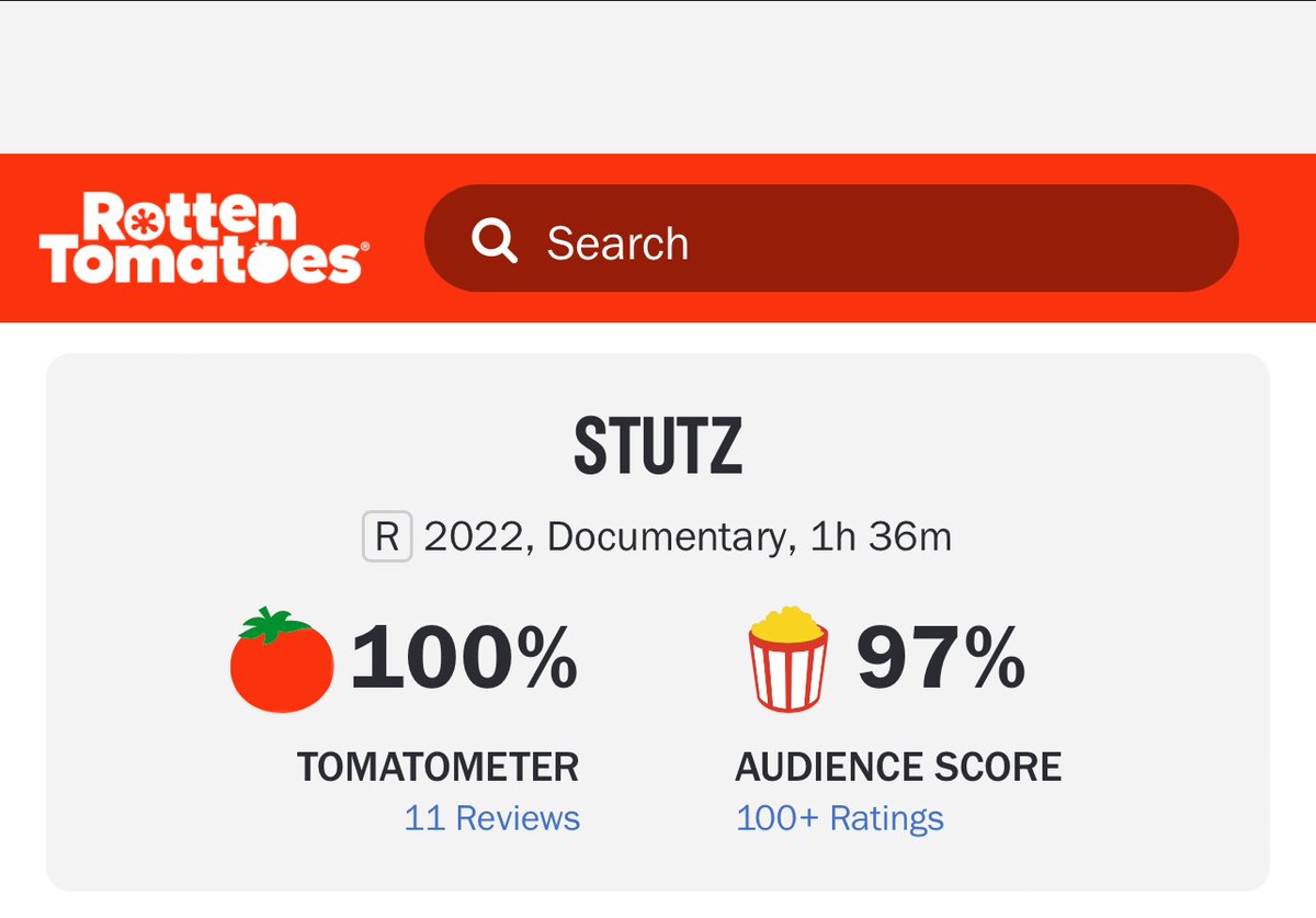 Jonah Hill made a movie called “Stutz” that explores the life and experiences of his therapist. It’s just two dudes talking, getting vulnerable, and unabashedly showing each other a lot of love.

It’s one of the best movies of the year and I’d highly highly recommend watching it.