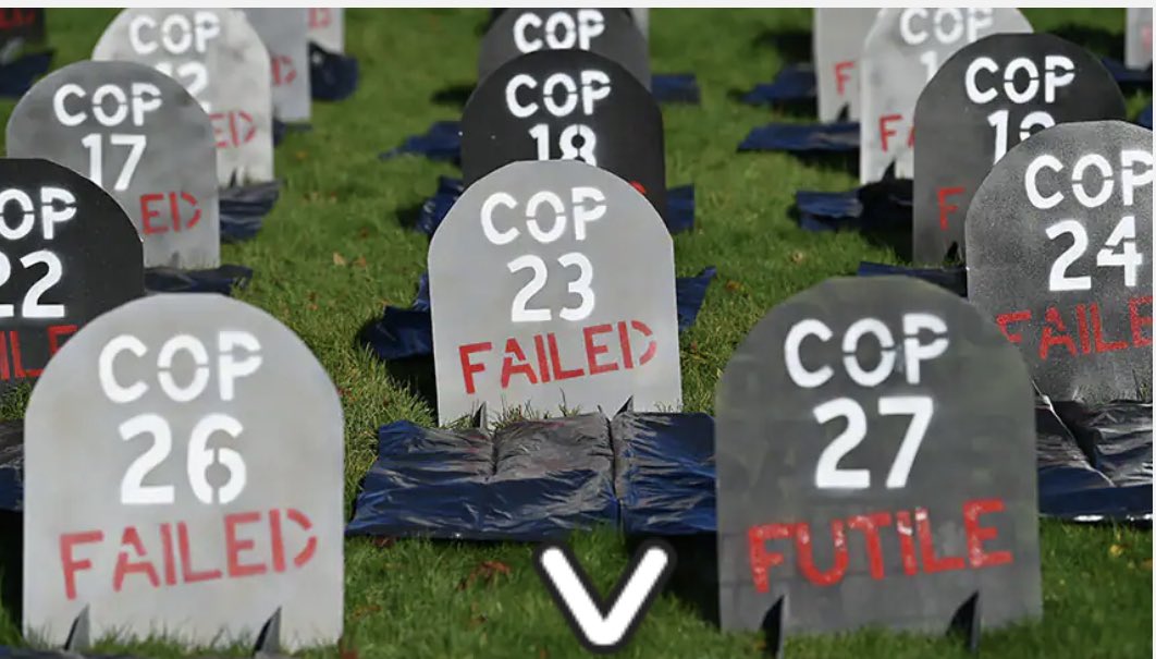 BameFor's tweet photo. The message from #COP27 was resoundiny clear. They don't notgive a damn and aren't listening. We need to step it up and bring a pandemic like halt to the global economy.  @JustStop_Oil  @BrixClimate @XRLondon #ClimateCrisis #ClimateJustice #COPout  #ClimateReparationNow https://t.co/gsacJdZQJg