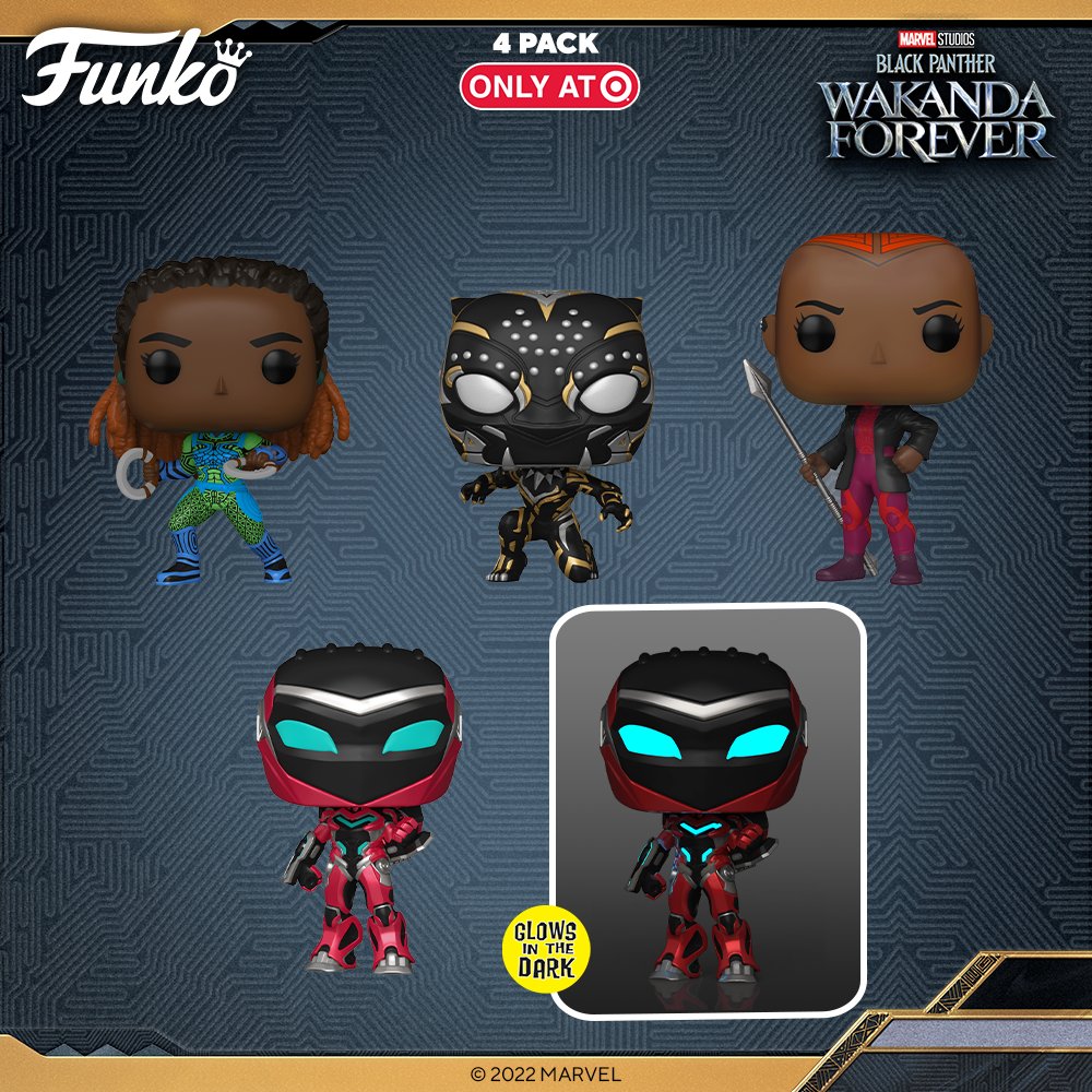 Funko Pop Black Panther Gold