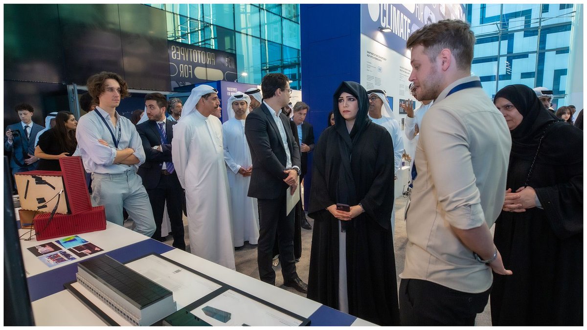 PrototypesforH's tweet image. #PrototypesForHumanity was officially inaugurated by Her Highness Sheikha Latifa bint Mohammed bin Rashid Al Maktoum, Chairperson of Dubai Culture &amp;amp; Arts Authority, and Member of the Dubai Council.
