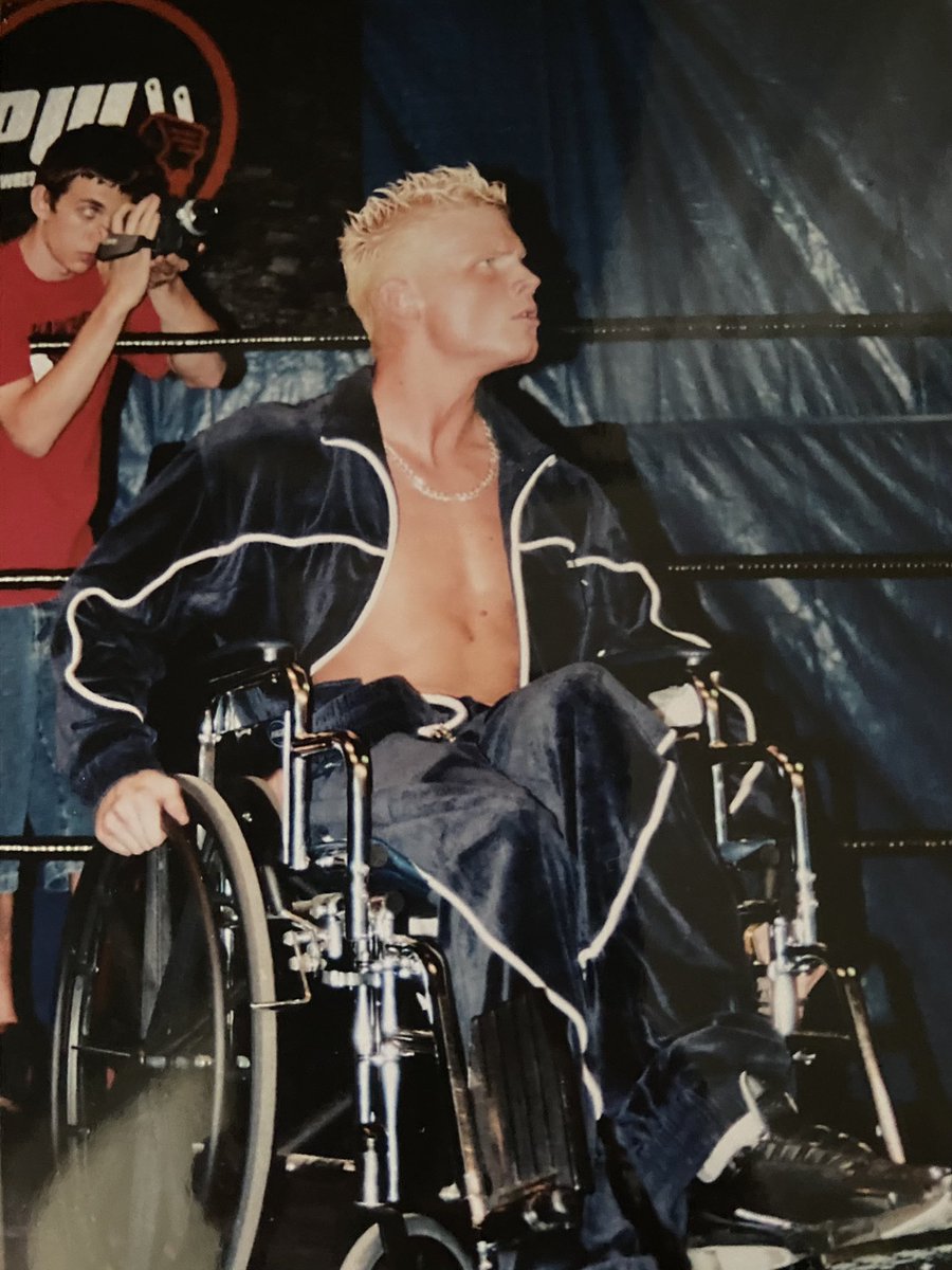 Once Upon a Time in Philadelphia—in 04 working for TheBackseatBoyz’s #PWU. When I look back at what I learned… these shows were instrumental in taking me out of my comfort zone, putting me in a Wild West environment, & teaching me how to advocate for myself… from my wheelchair.