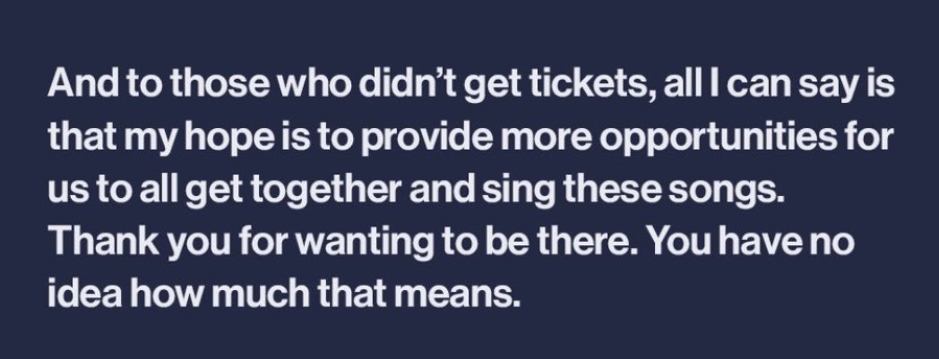 Official statement from Taylor on #TheErasTour ticket fiasco: