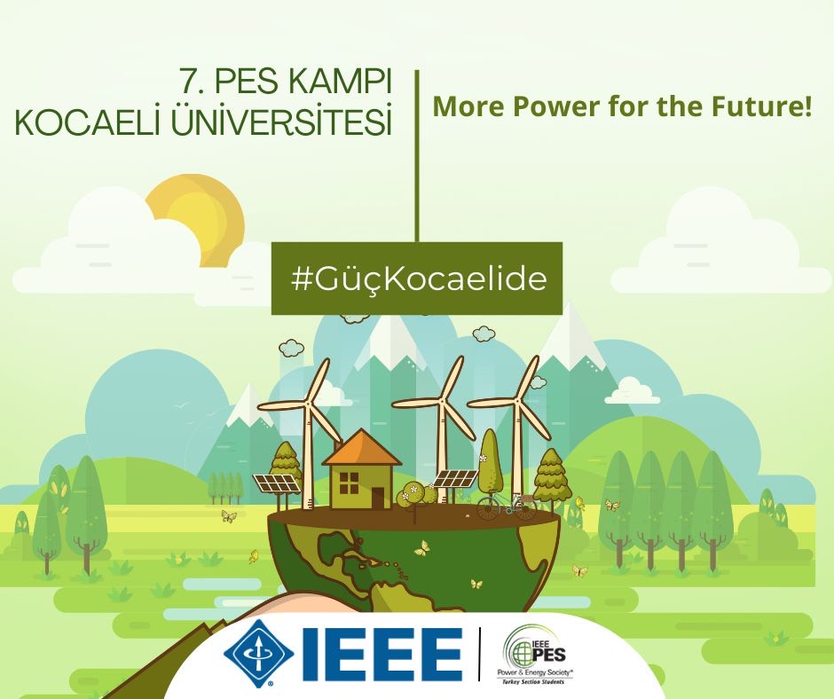 IEEE KOU ailesi olarak uzun bir aradan sonra 7.PES Kampı için Kocaeli Üniversitesinde buluşacağımızı duyurmaktan mutluluk duyuyoruz. 
Etkinlik tarihi ve detaylar için beklemede kalın!

#ieee #ieeekou #kou #GüçKocaelide