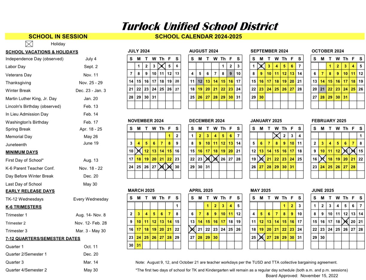 Tusd Academic Calendar 2023 2024 Get Calendar 2023 Update