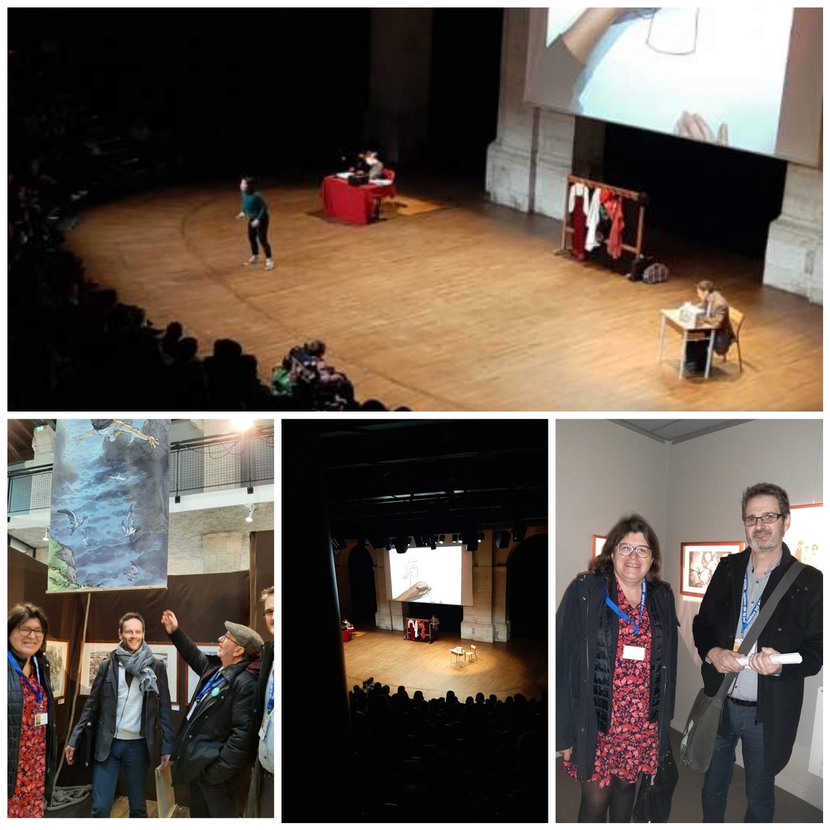 Paskal_ine's tweet photo. #bdBOUM a accueilli ce jour 68classes entre spectacles,expos,ateliers, rencontres.
86classes ont profité de rencontres d'auteurs ou ateliers en amont.
Mme la DASEN et le président de l'asso bd BOUM ont pu voir les élèves déambuler dans les différents lieux du festival.
@dsden41 https://t.co/8kA798OsSU