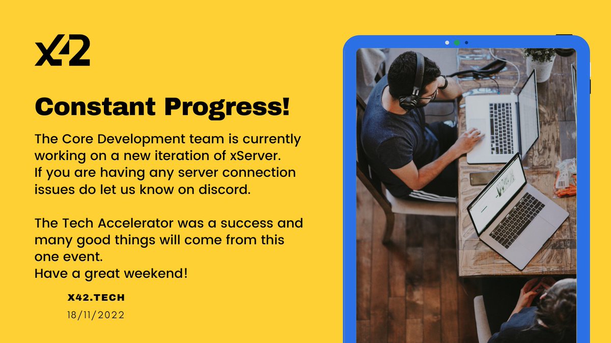 We've passed three years of constant weekly updates and two million blocks on our chain!

x42 Protocol has been constantly updated since 2018, join our discord to find more about it!

#Crypto #altcoin